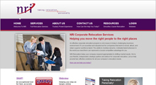 NRI Relocation website design