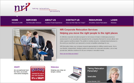 NRI Relocation website